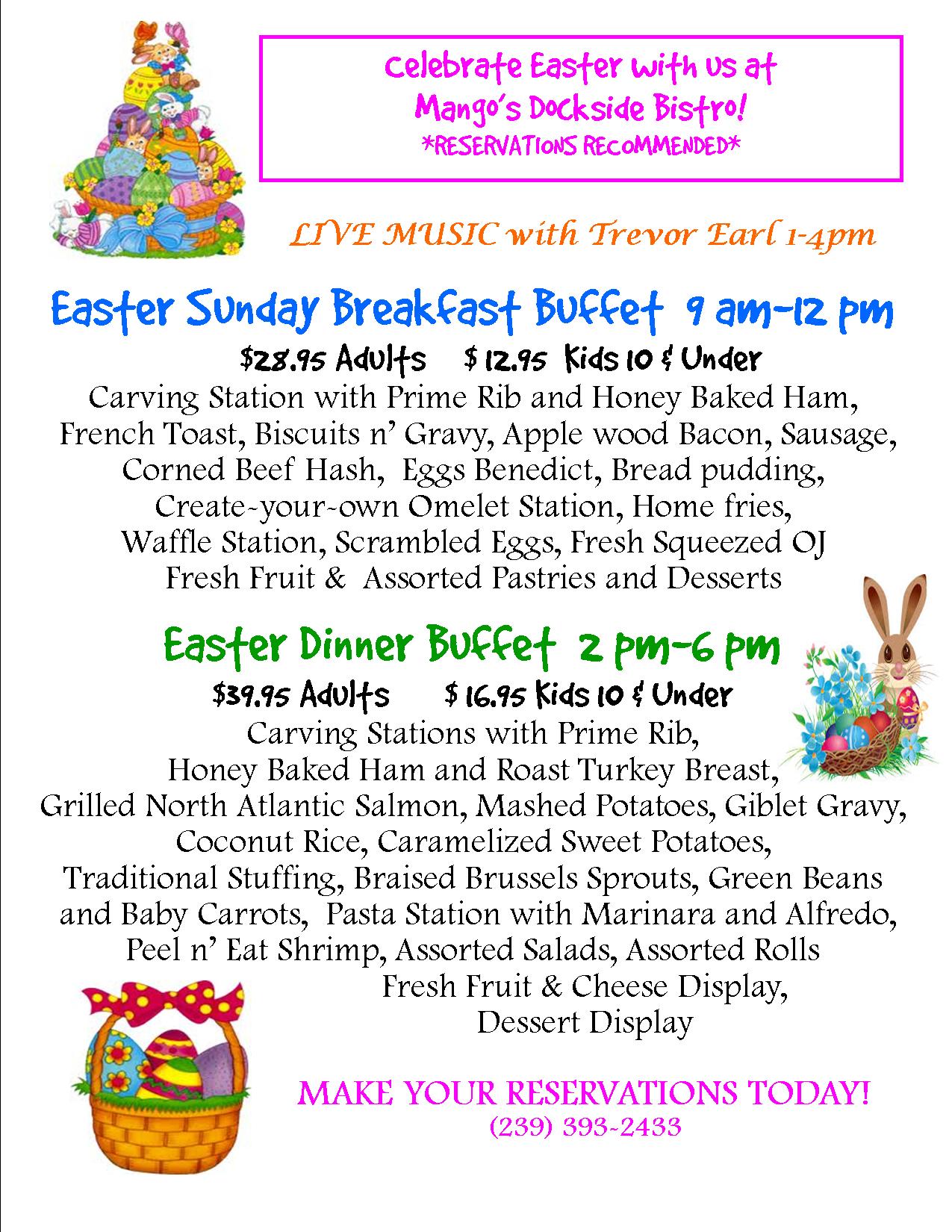 Mangos Menu Mango's Dockside Bistro